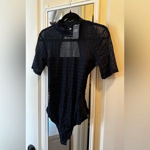 Abercrombie and Fitch Navy Blue Bodysuit